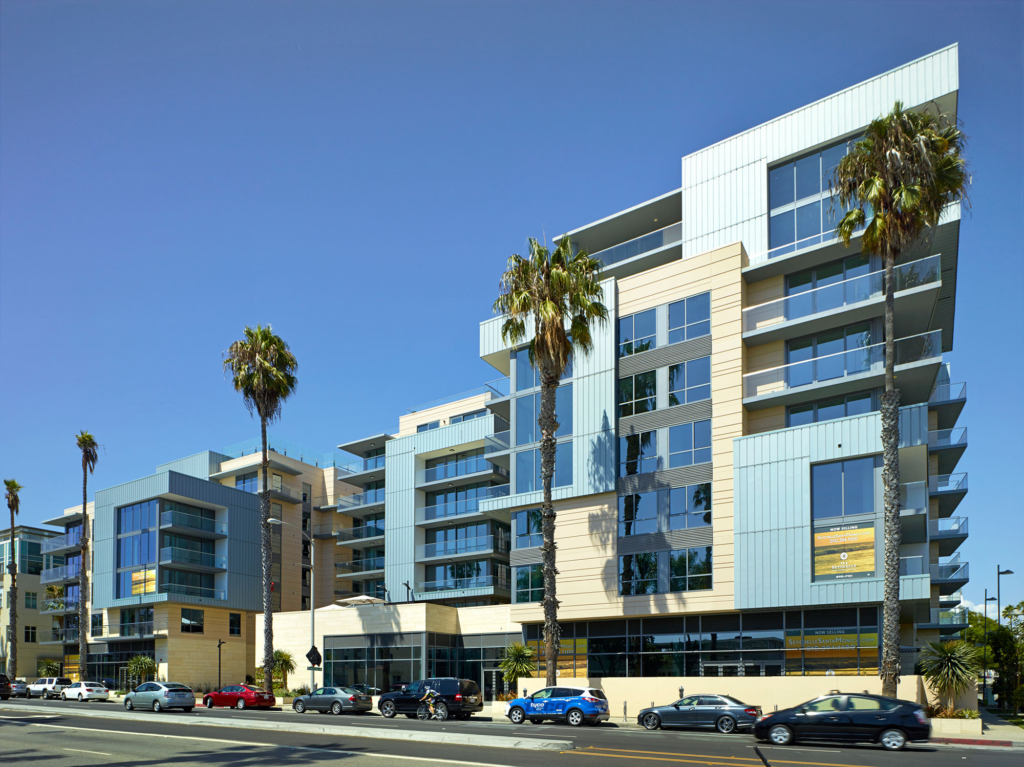 The Village Urban Mix Residential Complex Santa Monica, California