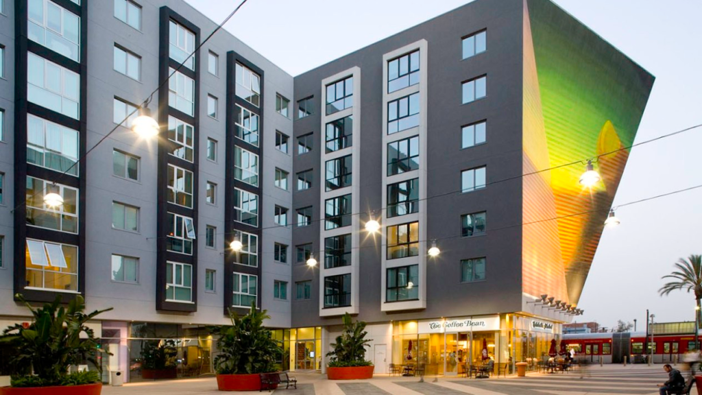 Wilshire Vermont Station Urban Community Los Angeles, California