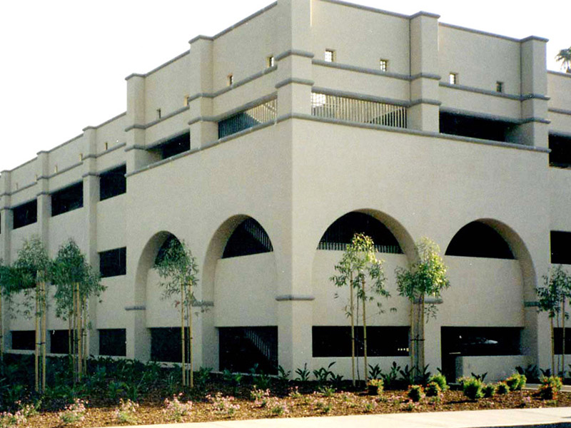 Caltech Structure Los Angeles parking garage construction